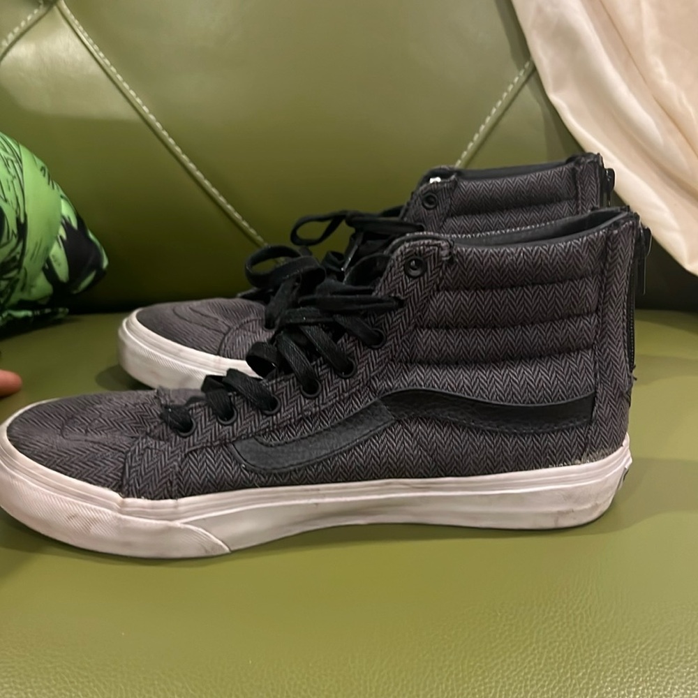 Grey vans